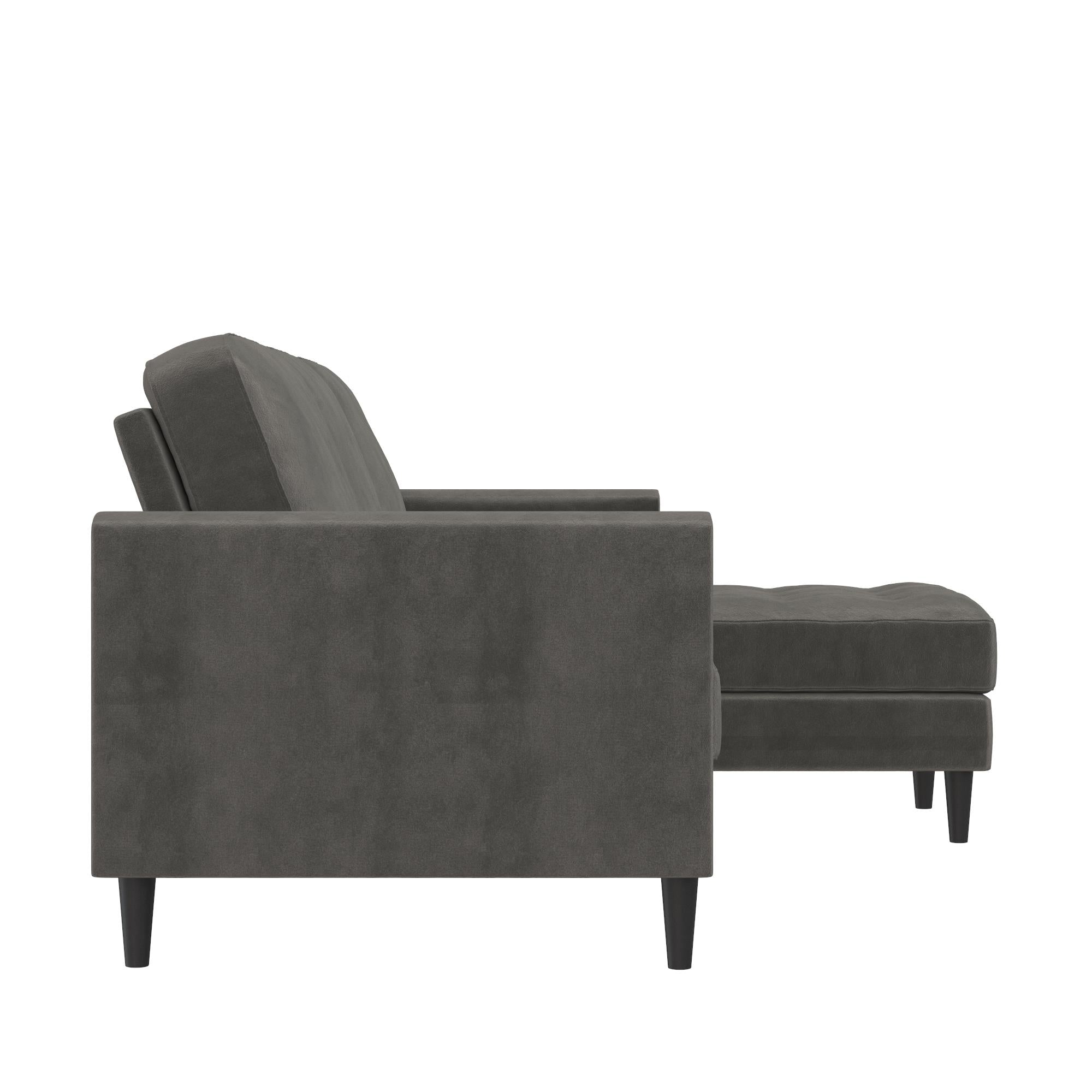 CosmoLiving Strummer Reversible Sectional Sofa - Gray