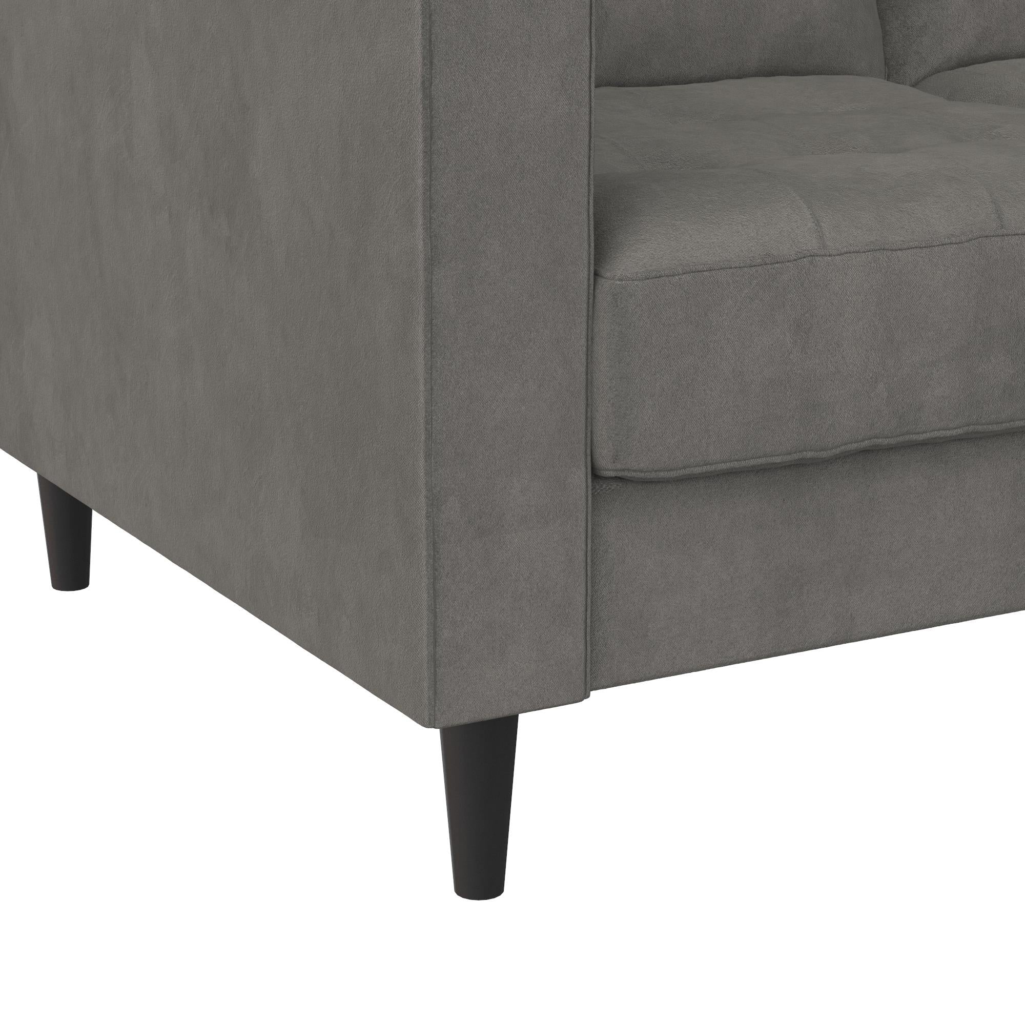 CosmoLiving Strummer Reversible Sectional Sofa - Gray