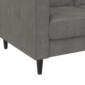 CosmoLiving Strummer Reversible Sectional Sofa - Gray