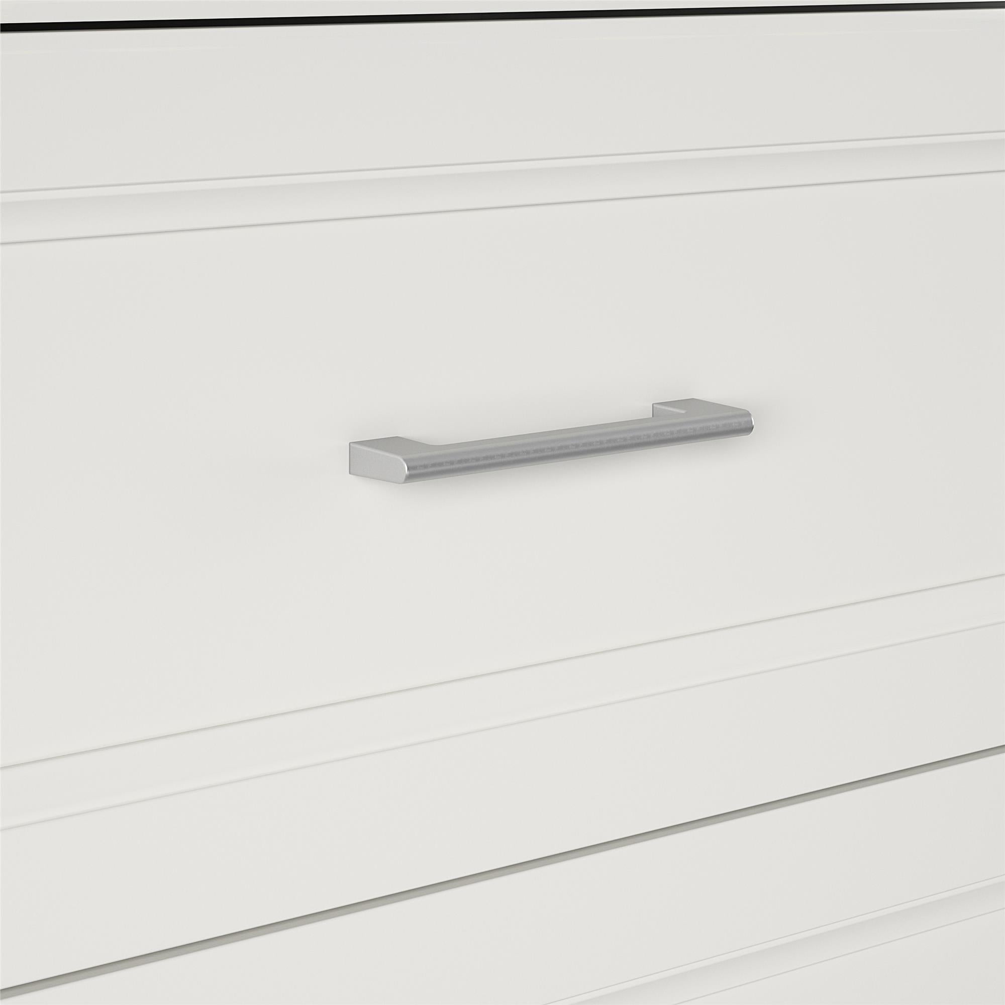 Systembuild Evolution Nevaeh Ridge 3 Drawer Closet Storage - White