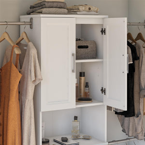 Systembuild Evolution Nevaeh Ridge 3 Drawer Closet Storage - White