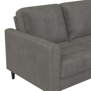CosmoLiving Strummer Reversible Sectional Sofa - Gray