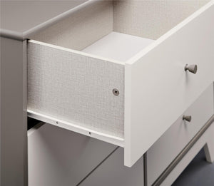 Rowan Valley Flint 6 Drawer Dresser, Two-Tone Gray  - Gray