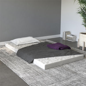 Signature Sleep 4" Twin Tri-Fold Mattress - White - Twin