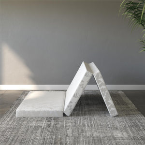 Signature Sleep 4" Twin Tri-Fold Mattress - White - Twin
