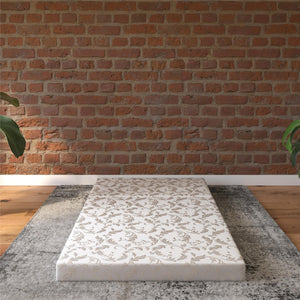 DHP Olee 4" Tri-Folding Mattress - White - Twin