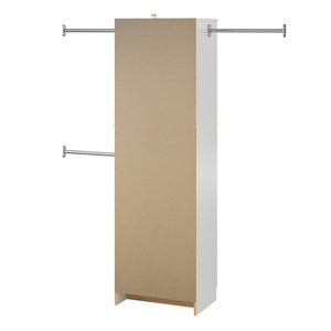 Systembuild Evolution Nevaeh Ridge 4 Drawer Closet Storage - White