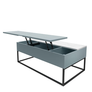 Cortney's Collection Perry Lift-Top Coffee Table - Powder Blue