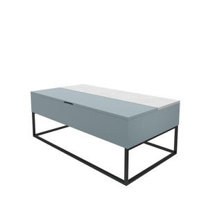 Cortney's Collection Perry Lift-Top Coffee Table - Powder Blue
