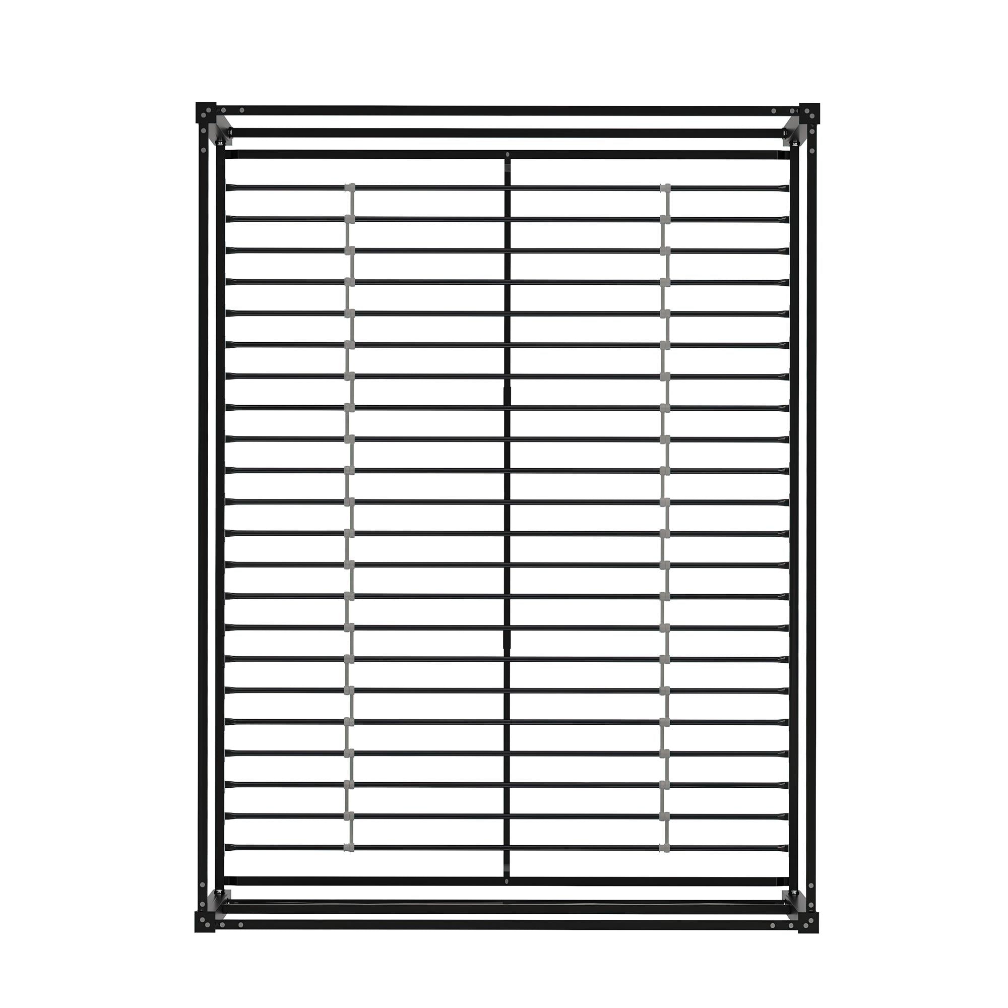 DHP Remna Metal Canopy Bed - Black - Queen
