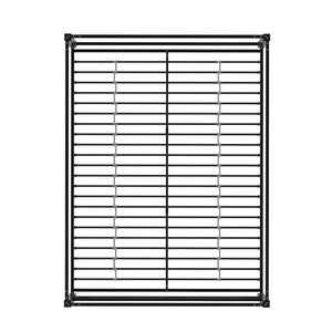 DHP Remna Metal Canopy Bed - Black - Queen