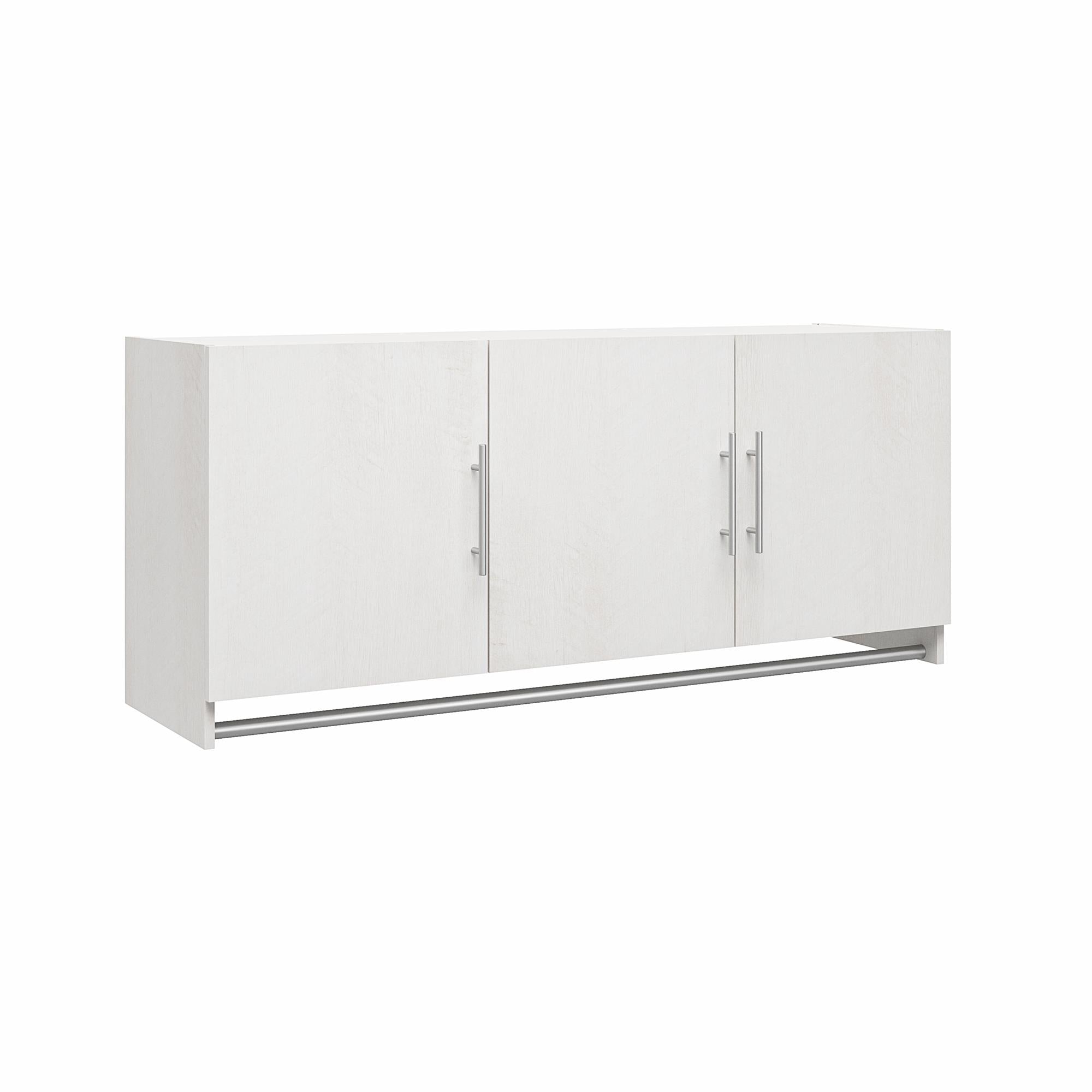 Systembuild Evolution Camberly 3 Door Wall Cabinet with Hanging Rod - Ivory Oak