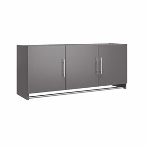 Systembuild Evolution Camberly 3 Door Wall Cabinet with Hanging Rod - Graphite Grey