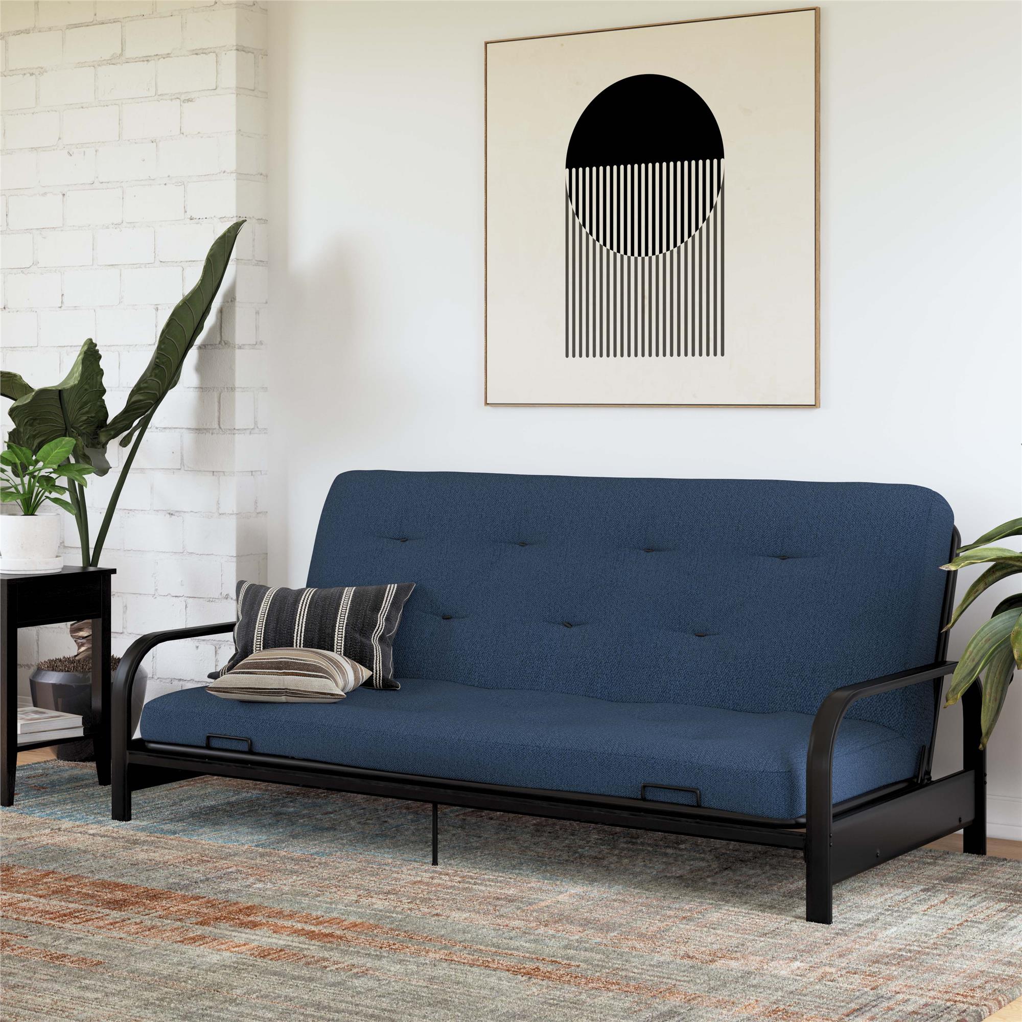DHP Trule 6" Spring Futon Mattress - Blue - Full