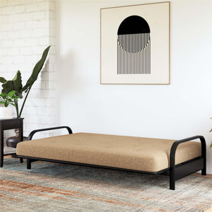 DHP Trule 6" Spring Futon Mattress - Tan Linen - Full
