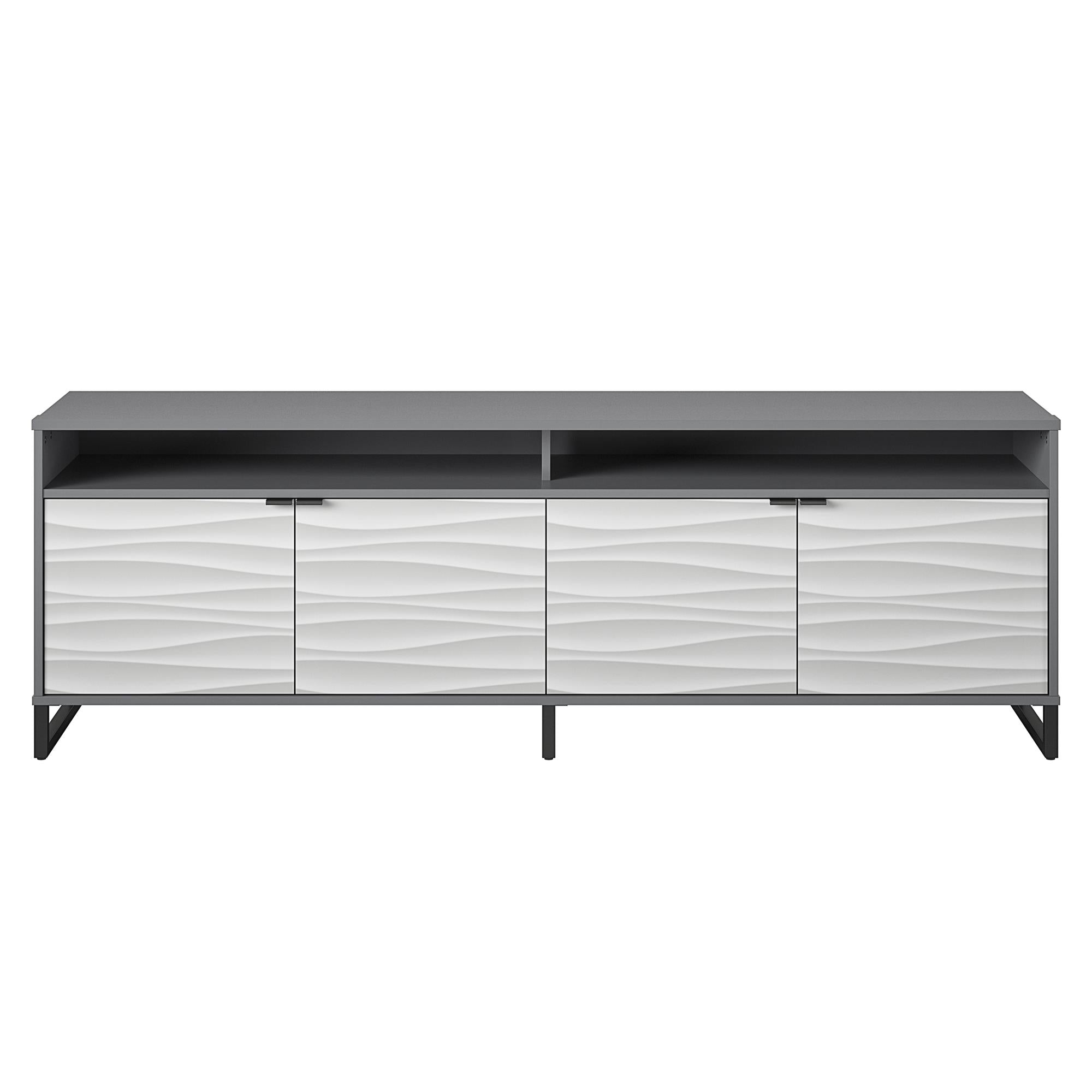 Ameriwood Home Monterey Media Console for TVs up to 85" - Graphite