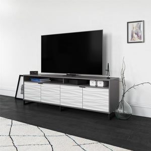 Ameriwood Home Monterey Media Console for TVs up to 85" - Graphite