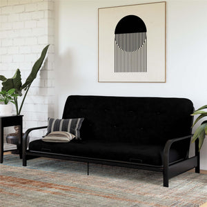 DHP Trule 6" Spring Futon Mattress - Black - Full