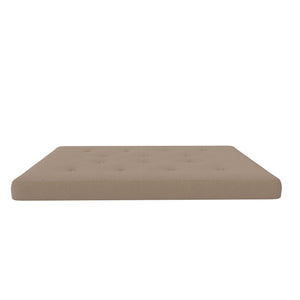 DHP Trule 6" Spring Futon Mattress - Tan - Full