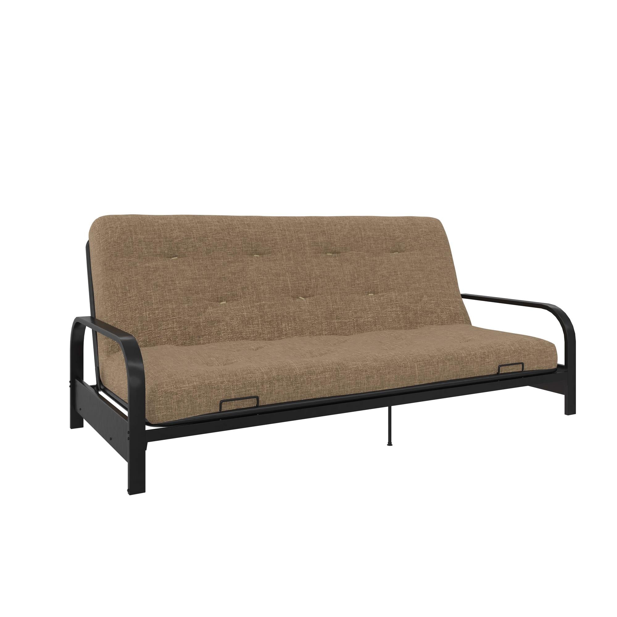 DHP Trule 6" Spring Futon Mattress - Tan Linen - Full