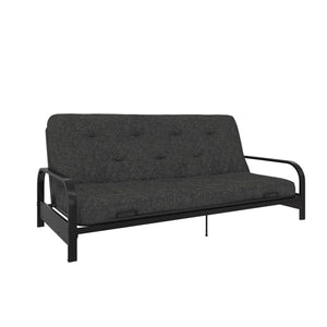 DHP Trule 6" Spring Futon Mattress - Dark Gray Linen - Full