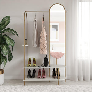 CosmoLiving Anastasia Valet - White
