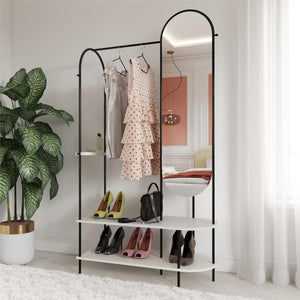 CosmoLiving Anastasia Valet - Dove Gray