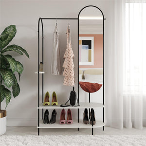 CosmoLiving Anastasia Valet - Dove Gray