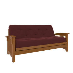 DHP Trule 8" Spring Futon Mattress - Ruby Red - Full