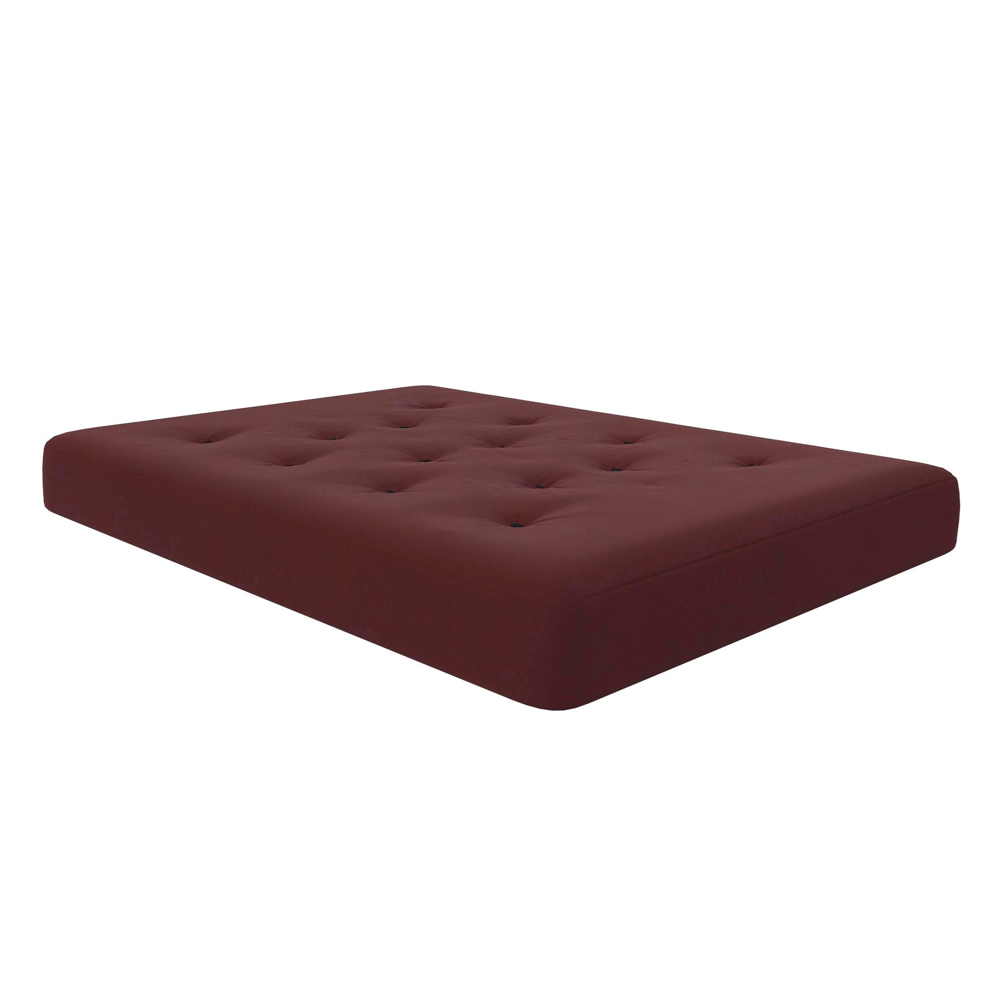 Signature Sleep Braga 8" Spring Coil Full Size Futon Mattress - Ruby Red - Full