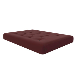 Signature Sleep Braga 8" Spring Coil Full Size Futon Mattress - Ruby Red - Full