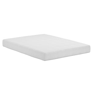 Signature Sleep 8" Queen Memory Foam Mattress - White