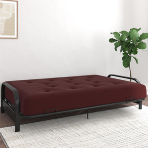 Signature Sleep Braga 8" Spring Coil Full Size Futon Mattress - Ruby Red - Full