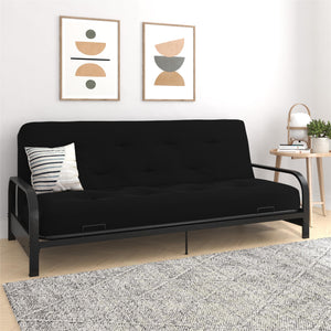 DHP Trule 8" Spring Futon Mattress - Black - Full