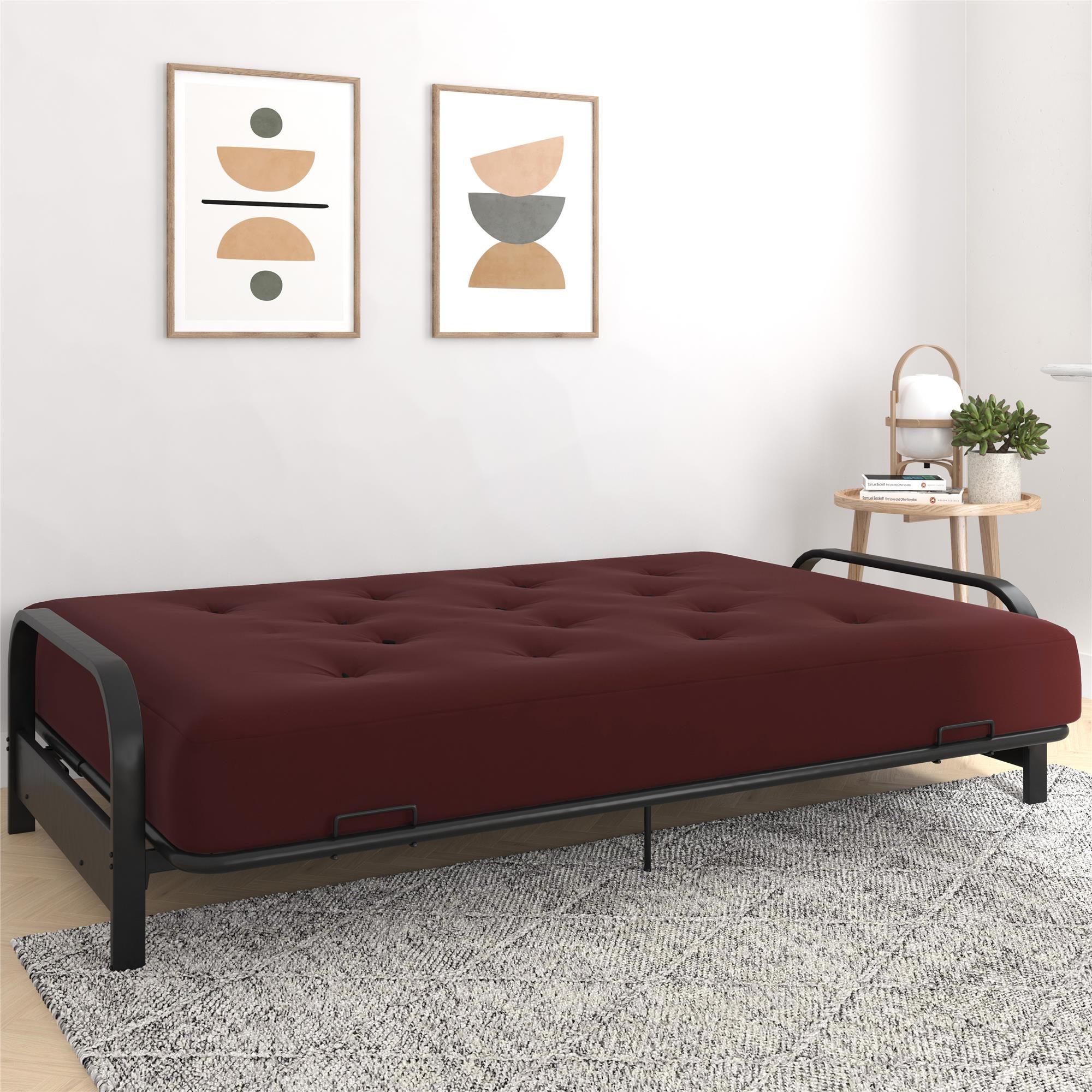 DHP Trule 8" Spring Futon Mattress - Ruby Red - Full