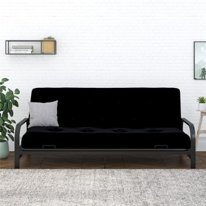 Signature Sleep Braga 8" Pocket Spring Full Size Futon Mattress - Black - Full