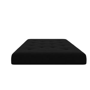 DHP Trule 8" Pocket Spring Futon Mattress - Black - Full