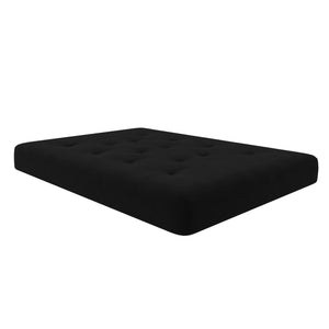 DHP Trule 8" Pocket Spring Futon Mattress - Black - Full