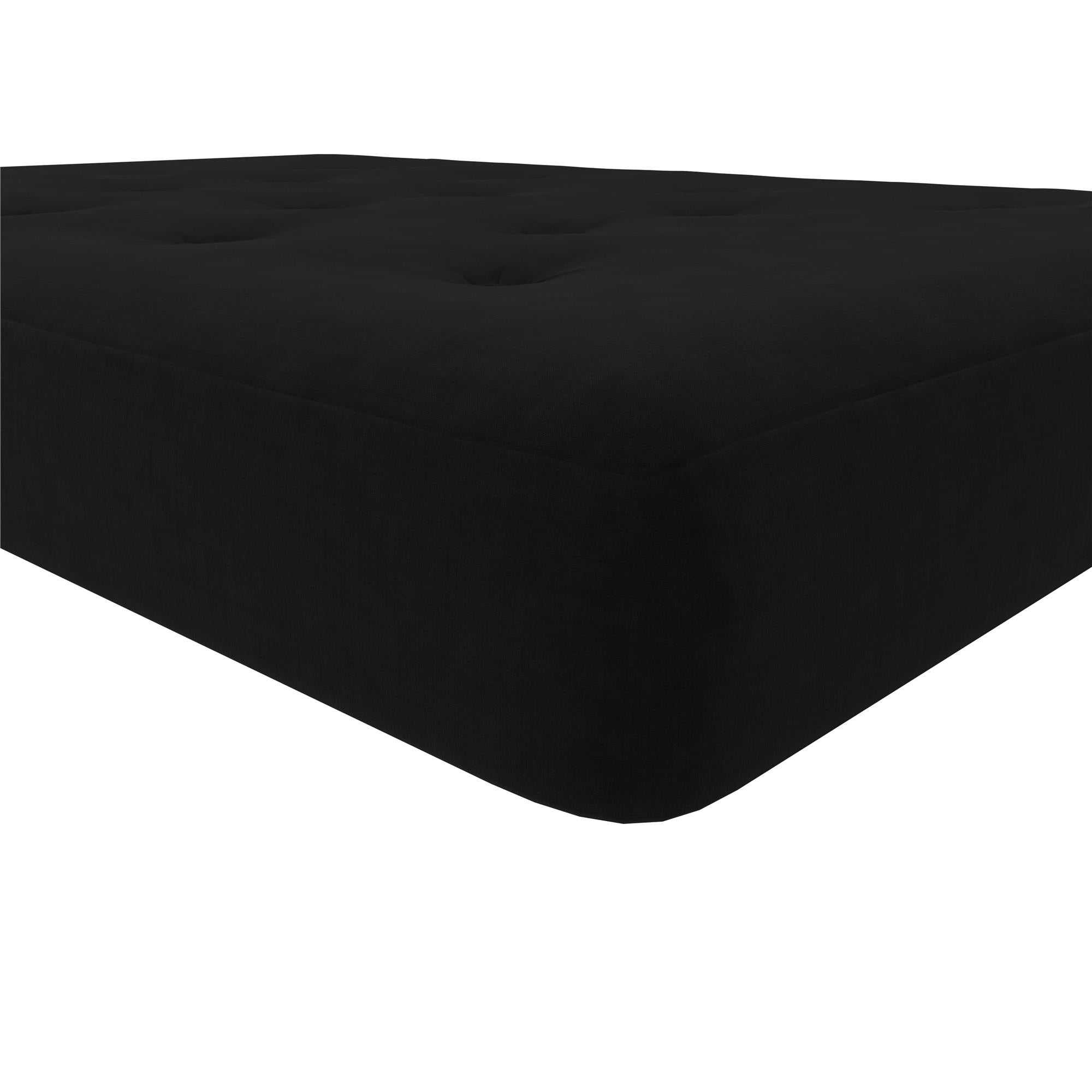 DHP Trule 8" Pocket Spring Futon Mattress - Black - Full