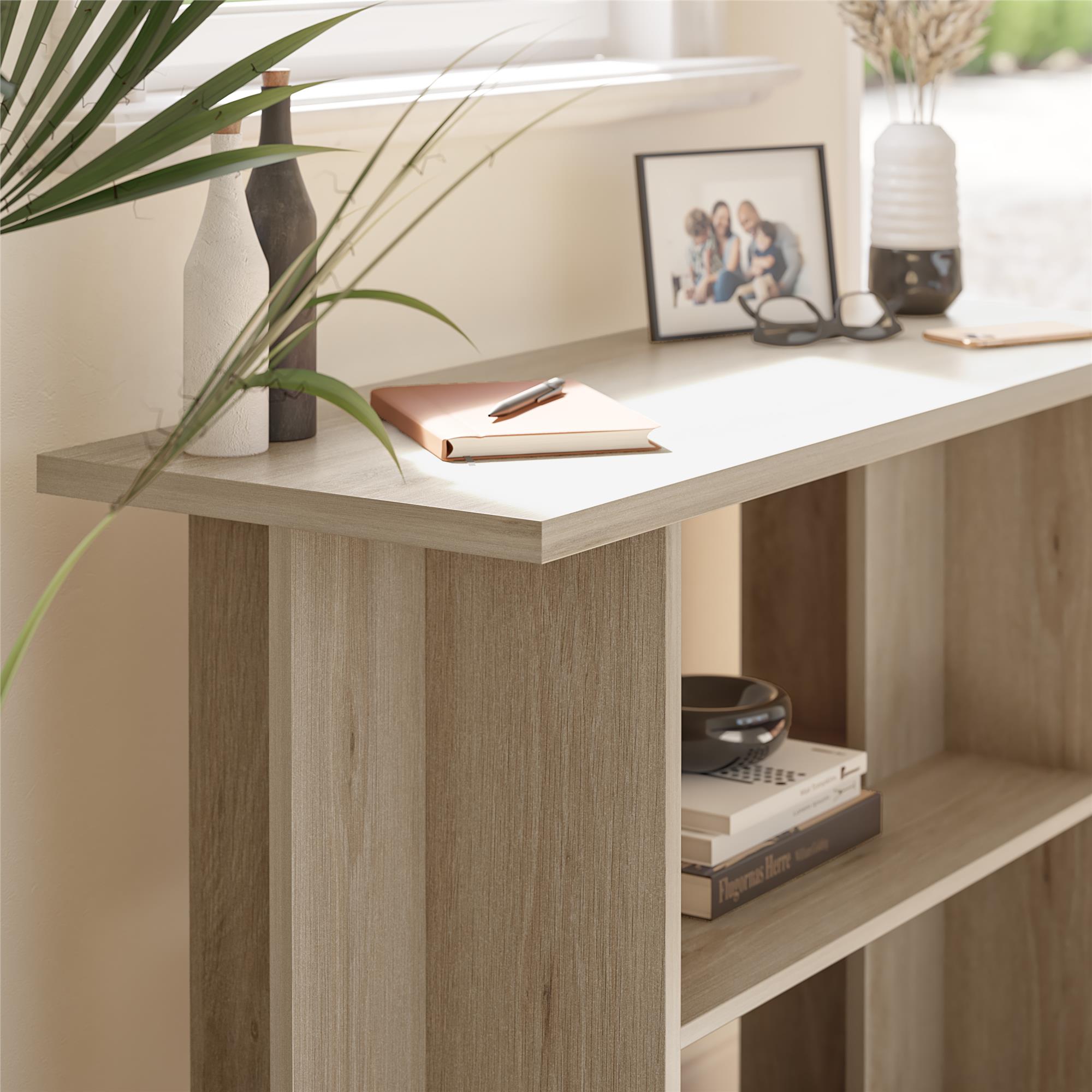 Novogratz Voler Console Table - Blonde Oak