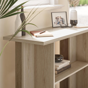 Novogratz Voler Console Table - Blonde Oak