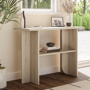 Voler Console Table, Light Oak - Blonde Oak