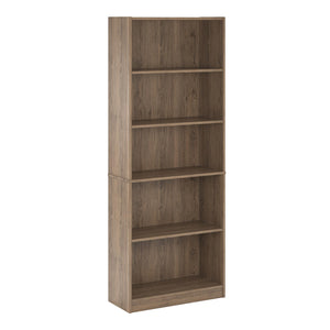 Ameriwood Home Hayden 5 Shelf Bookcase - Rustic Oak