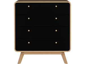 Ren Home Leva 4 Drawer Dresser - Light Oak