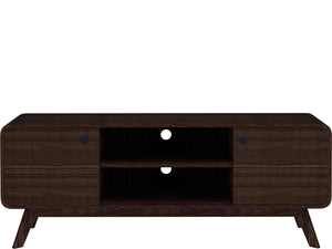 Ren Home Leva Media Console TV Stand - Walnut