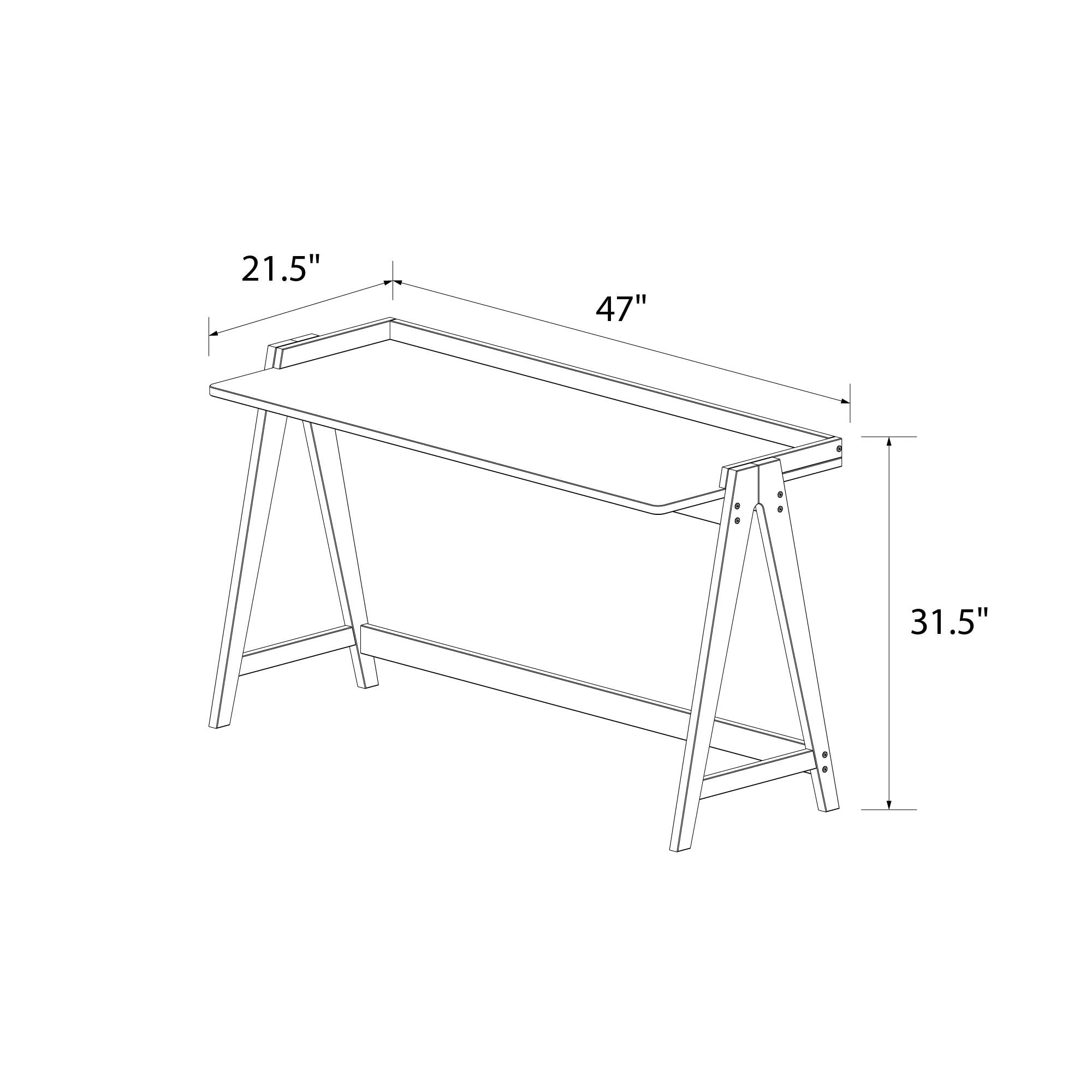 Ren Home Enkel Desk - Black