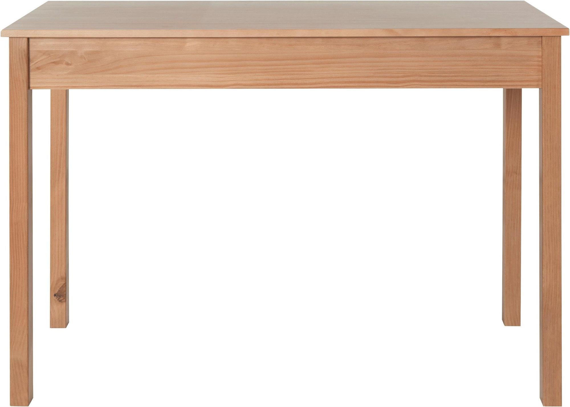 Ren Home Liv Desk with Double Drawers - Oak