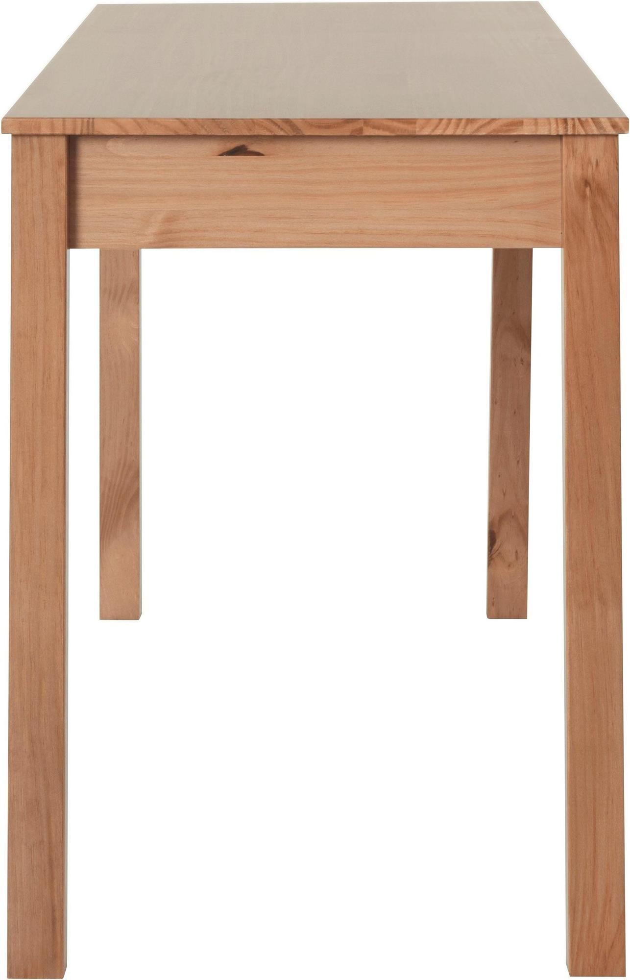 Ren Home Liv Desk with Double Drawers - Oak