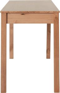 Ren Home Liv Desk with Double Drawers - Oak