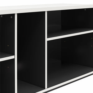 Novogratz Shadow Gaming TV Stand for TVs up to 69" - White
